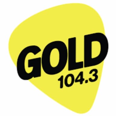 Gold 104.3 logo